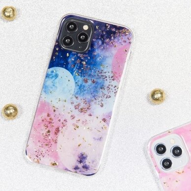 Samsung A50/A30S Gold glam Galactic nugarėlė 5