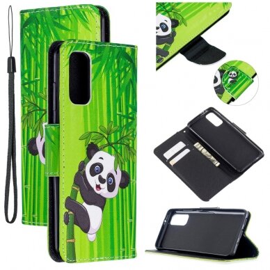 Samsung A51 Tracy fashion dėklas Panda Climbing