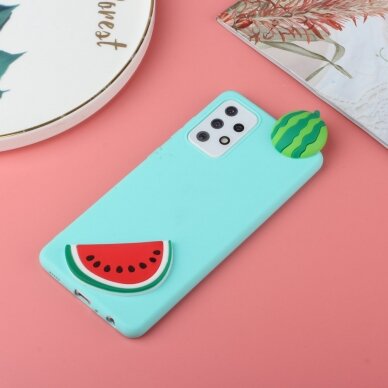 Samsung A52/A52 5G mėtos spalvos nugarėlė Watermelon 4D 4