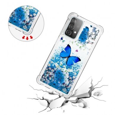 Samsung A52/A52 5G Tracy Water Shock nugarėlė Blue Butterfly 4