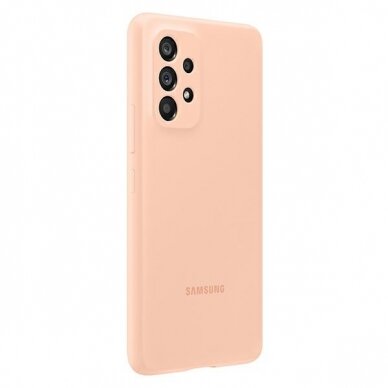 Samsung A53 5G kreminė silicone originali nugarėlė EF-PA536TPEGWW 2