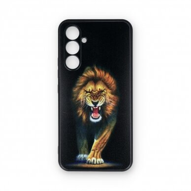 Samsung A54 5G black nugarėlė Lion Design00101 1