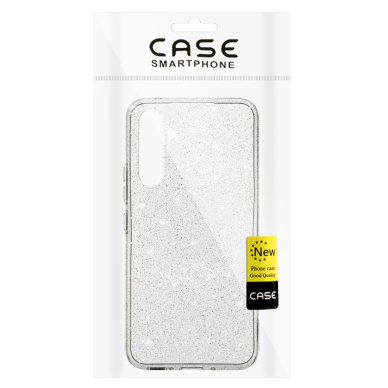 Samsung A54 5G clear Crystal Glitter nugarėlė 5