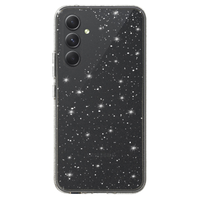 Samsung A54 5G clear Crystal Glitter nugarėlė 1