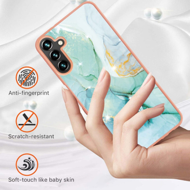 Samsung A54 5G Tracy nugarėlė MILKY WAY MARBLE Green 1