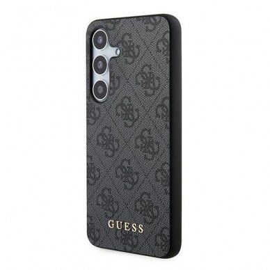 Samsung A55 5G black Metal Logo GUESS nugarėlė 1