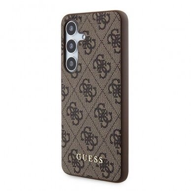 Samsung A55 5G brown Metal Logo GUESS nugarėlė 1