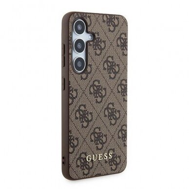 Samsung A55 5G brown Metal Logo GUESS nugarėlė 3