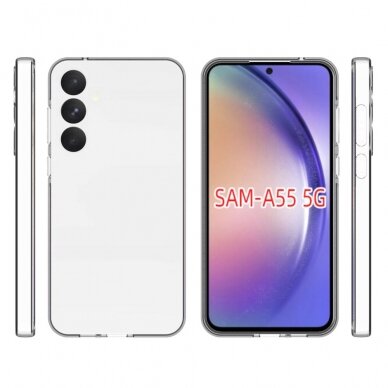 Samsung A55 5G clear Tracy CJELLY nugarėlė 8