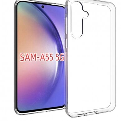 Samsung A55 5G clear Tracy CJELLY nugarėlė