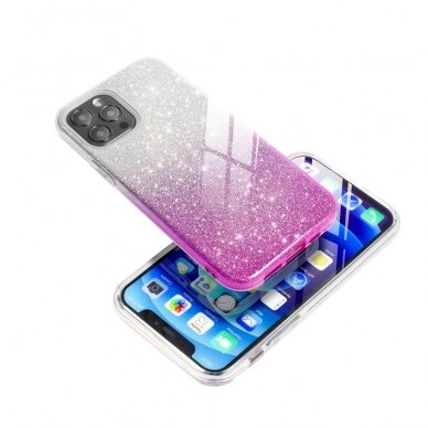 Samsung A55 5G pink GLITTER3 nugarėlė 2