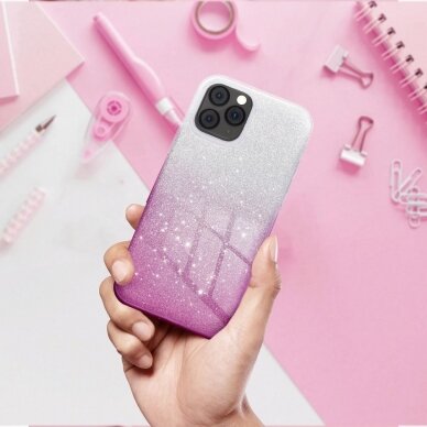 Samsung A55 5G pink GLITTER3 nugarėlė 7