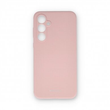 Samsung A55 5G pink sand MERCURY SILICONE nugarėlė