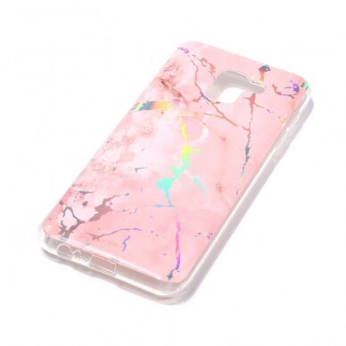 Samsung A6 2018 Tracy Pink Marble+ nugarėlė 3