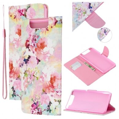 Samsung A80/A90 tracy fashion dėklas Flowers