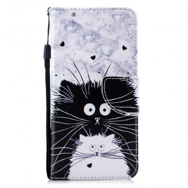 Samsung A80/A90 tracy fashion dėklas Two cats 2