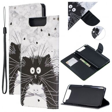 Samsung A80/A90 tracy fashion dėklas Two cats