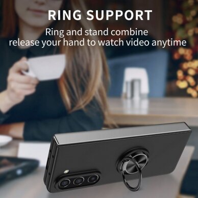 Samsung Fold5 5G black MAGNETIC RING nugarėlė 3