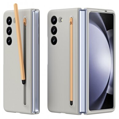 Samsung Fold6 5G grey Skin-touch with Stylus nugarėlė