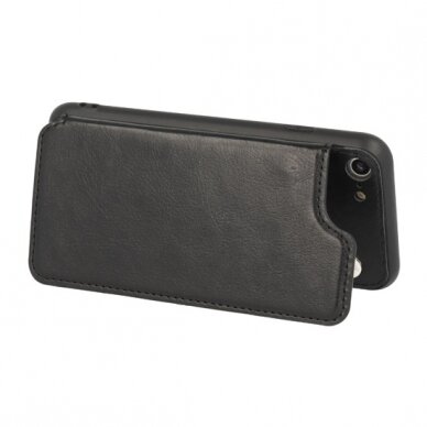 Samsung J6 PLUS juoda WALLET nugarėlė 1