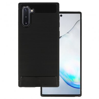 Samsung Note 10 juoda LYGCARBON nugarėlė