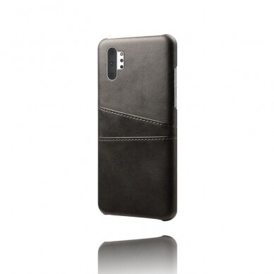 Samsung NOTE 10 Tracy Leather Card juoda nugarėlė 2