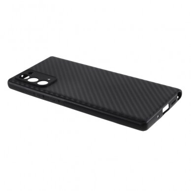 Samsung NOTE 20 Tracy juoda CARBON FIBER nugarėlė 3