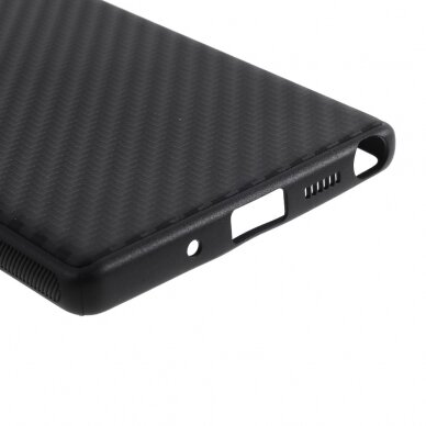 Samsung NOTE 20 Tracy juoda CARBON FIBER nugarėlė 5