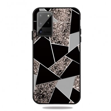 Samsung Note 20 Tracy nugarėlė Geometric marble black