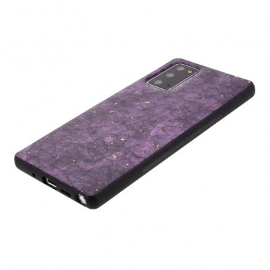 Samsung Note 20 ULTRA violetinė EPOXY MARBLE nugarėlė 2