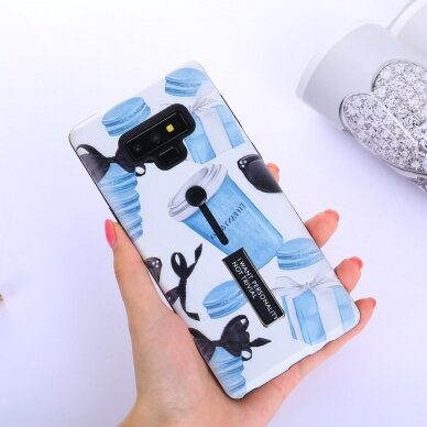 Samsung Note 9 Tracy Finger nugarėlė Macarons&gift 2