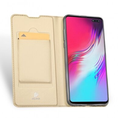 Samsung S10 5G aukso spalvos DUX DUCIS dėklas 2