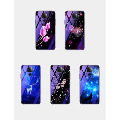 Samsung S10 BLUE RAY GLASS nugarėlė Sakura 3