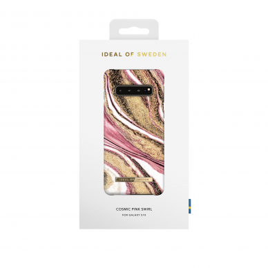 Samsung S10 iDeal Of Sweden nugarėlė Cosmic Pink Swirl 2