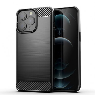 Samsung S10 black LYGCARBON nugarėlė