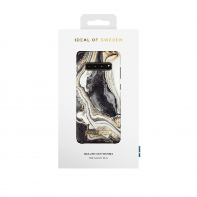 Samsung S10 PLUS iDeal Of Sweden nugarėlė Golden Ash Marble 2