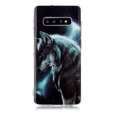 Samsung S10 PLUS Tracy nugarėlė Wolf 1