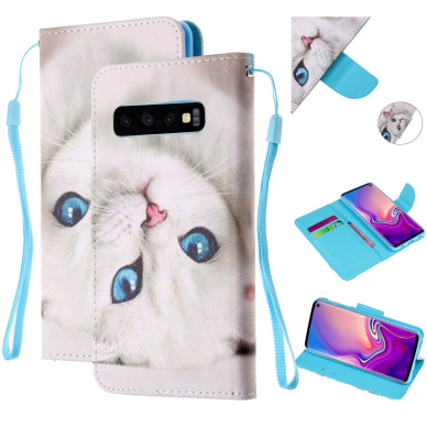 Samsung S10 Tracy fashion dėklas White Cat