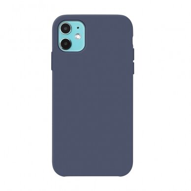 Samsung S10E grey blue STRONG SILICONE nugarėlė