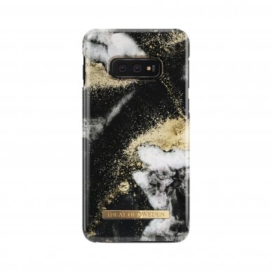 Samsung S10E iDeal Of Sweden nugarėlė Black Galaxy Marble