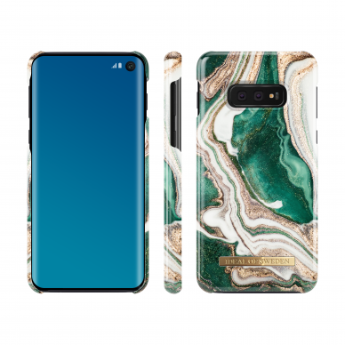 Samsung S10e iDeal Of Sweden nugarėlė Golden Jade Marble 1