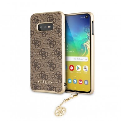 Samsung S10e ruda GUESS nugarėlė GUHCS10LGF4GBR