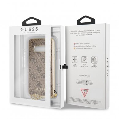 Samsung S10e ruda GUESS nugarėlė GUHCS10LGF4GBR 5