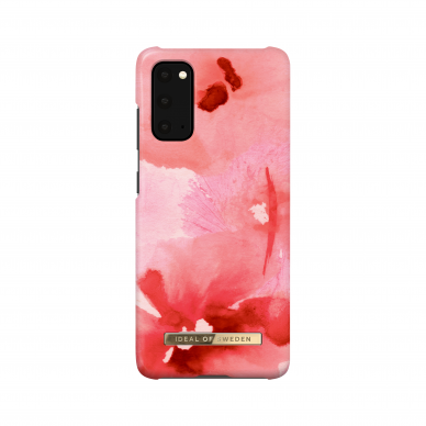 Samsung S20 iDeal Of Sweden nugarėlė Coral Blush Floral