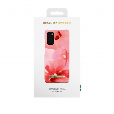 Samsung S20 iDeal Of Sweden nugarėlė Coral Blush Floral 1