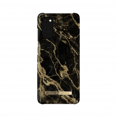 Samsung S20 iDeal Of Sweden nugarėlė Golden Smoke Marble