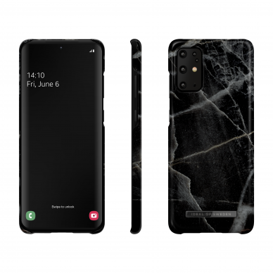 Samsung S20 PLUS iDeal Of Sweden nugarėlė Black Thunder Marble 2