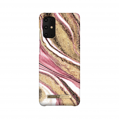 Samsung S20 PLUS iDeal Of Sweden nugarėlė Cosmic Pink Swirl