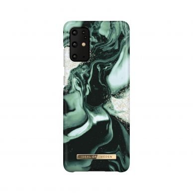 Samsung S20 PLUS iDeal Of Sweden nugarėlė Golden Olive Marble