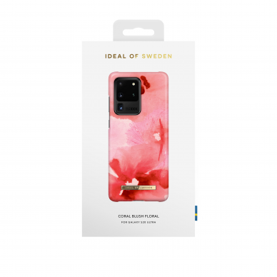 Samsung S20 ULTRA iDeal Of Sweden nugarėlė Coral blush Floral 1